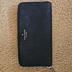 Black Glitter Wallet